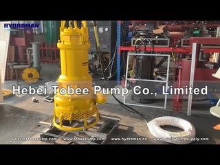 Tobee Hydroman TJQ100 Submersible Pump for Pumping Acid Sludge.