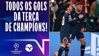 SHOW DE MESSI E MBAPPÉ, LIVERPOOL 100%, VITÓRIA DO REAL E TUDO  DESSA TERÇA DE CHAMPIONS (07/12/21)