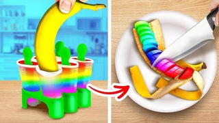 Радужные кулинарные лайфхаки и кухонные хитрости своими руками🌈 🥐🧑‍🍳