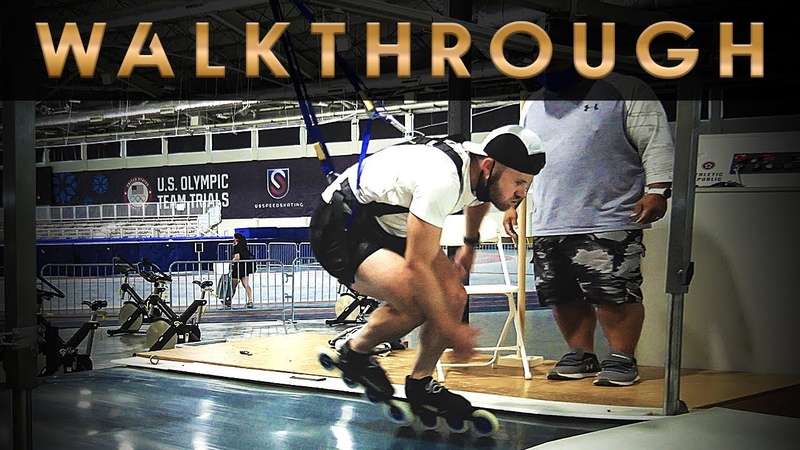 Joey Mantia Inline Treadmill Workout With Walkthrough