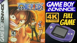 Shonen Jump's One Piece | GBA | 4K60 UHD | Longplay Walkthrough Playthrough Full Movie Game
