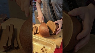 Do You Know This Brown Fruit - Taiwanese Street Food - Brown Fruit Cutting