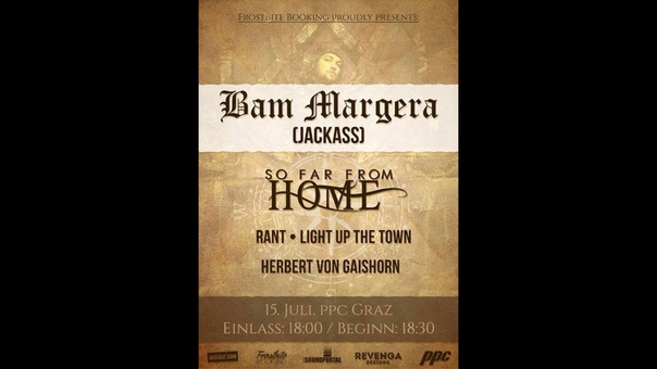 Bam Margera as Fuckface Unstoppable Live Graz, Austria Full