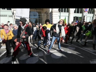 Manifestation anti passe sanitaire à Pau
