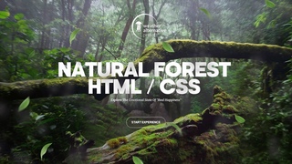 Создание красивого сайта с 3D эффектом Parallax (HTML + CSS)