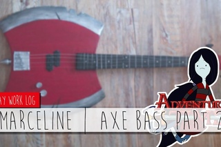 Cosplay Worklog || Marceline Abadeer - Axe Bass | Part 2  Sayuri Shinichi