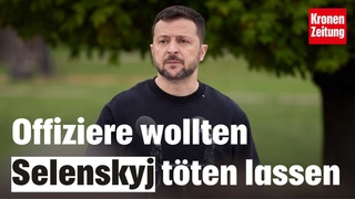 Eigene Offiziere wollten Selenskyj tten lassen |  NEWS