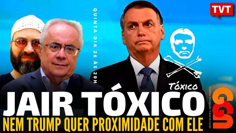 Jair tóxico: nem trump quer proximidade, com Nassif Conde, Afinando a