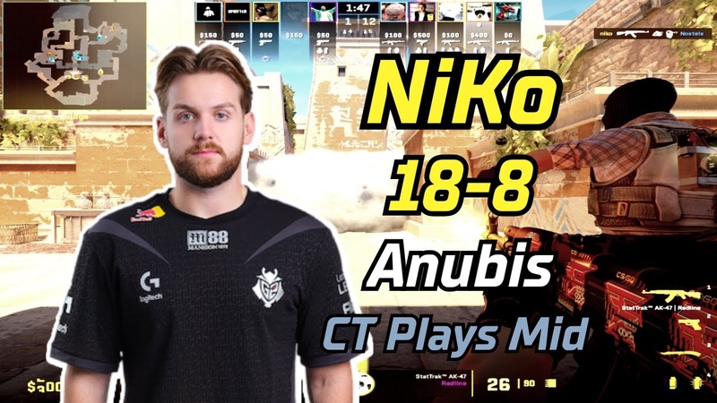 CS2 POV, Ni Ko (18 8) (anubis), FACEIT Ranked, March 3, 2024, cs2, demo, g2,