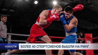 БОЛЕЕ 40 СПОРТСМЕНОВ ВЫШЛИ НА РИНГ