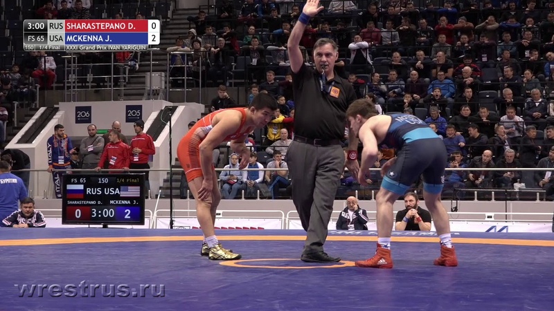 Yariguin 20. FS 65. Quarterfinal. SHARASTEPANOV Dasha ( RUS) Mc KENNA Josheph (