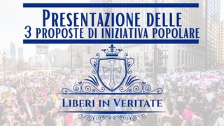 Davide Lovat illustra le tre proposte di iniziativa popolare.