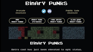 Binary Punks - The Whole Crypto Punks Collection Manually Converted One by One Into Binary Form - YouTube