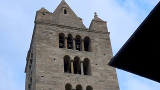 Bear Bell Tower, Aosta, Aosta Valley, Italy, Europe