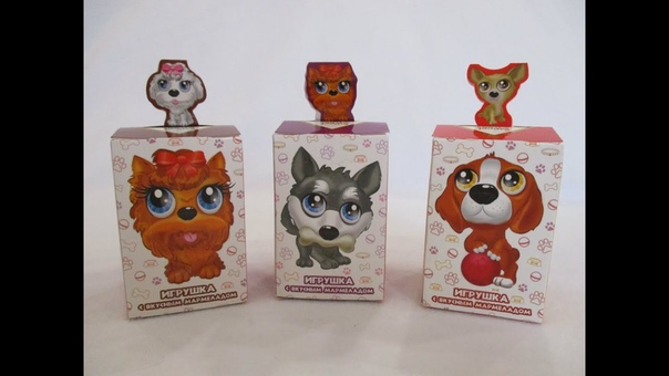 Свитбокс Пушистики Щенята, Sweet Box Fuzzies