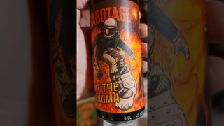 Фруктовое и пряное пиво - hit the magma Sabotage