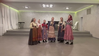 Вечёрошная песня Красноярского края  У ключа, ключа фольклорный ансамбль Оберег, г. Братск.