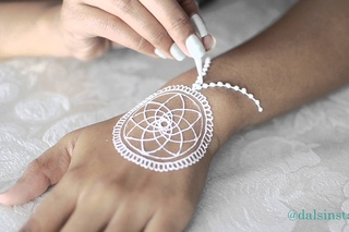 Dream Catcher White Henna