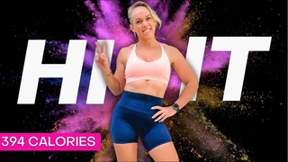 45 MIN HIIT NO REPEAT - Full Body Workout with Weights