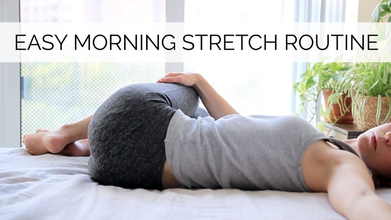 5 MORNING STRETCHES IN BED, to wake up