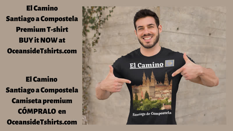 El Camino de Santiago a Compostela Premium Camiseta T shirt S 4 XL BUY it NOW