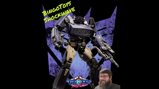 Deluxe Baldwin Reviews Bingo Toys BT-01 Masterpiece Silencer/Wave Man. (Shockwave)