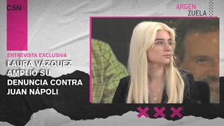 LAURA VÁZQUEZ, denunciante de JUAN NÁPOLI, volvió a HABLAR con el equipo de ARGENZUELA