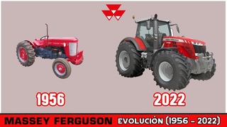 Tractores MASSEY FERGUSON - Historia y Evolucin (1956 - 2022)