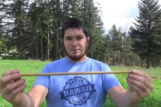100lb Medieval Style PVC Crossbow for Under $10 Part 6 - Making Crossbow Bolts with Wood Dowels