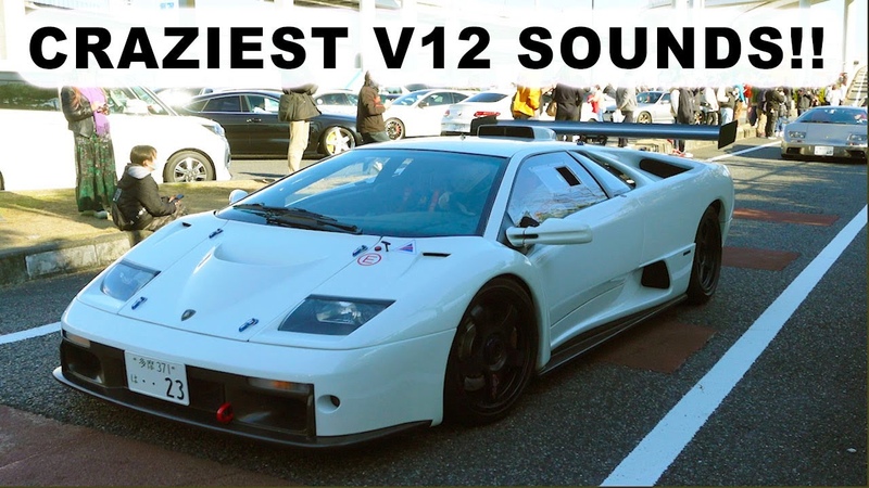Japans BEST Sounding Lamborghini V12s