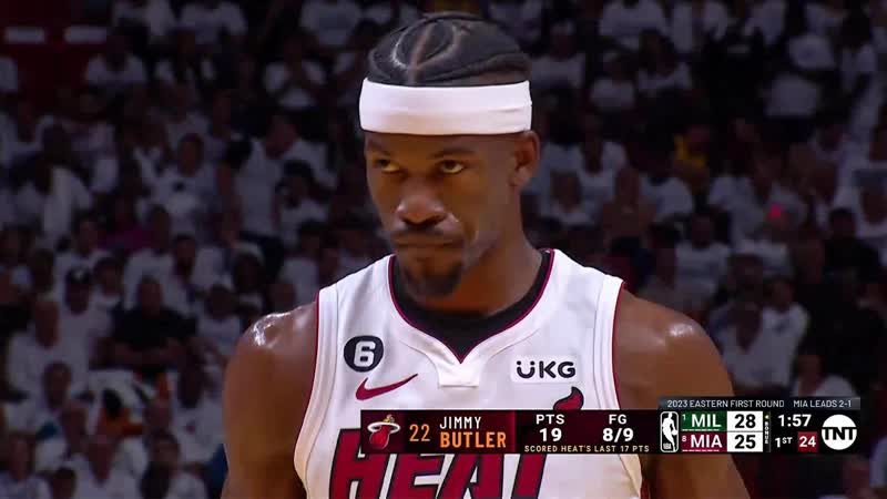 Jimmy Butler Scores 22 Points In THE 1 ST QUARTER Of Game 4 ,