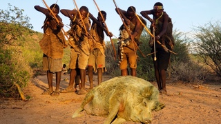 Amazing Hunting Skills of Hadzabe Tribe | Hunter-gatherers Lifestyle 1/4