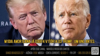 Anlise de Cenrio - M1dia Am3r1can4  j cogit4 V1toria  de Trump , uma ano antes