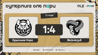 Крысиная Нора - Эксклюзив 1:4 | Обзор матча