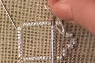 01 Heart Etui - Hardanger -  Start Kloster Blocks