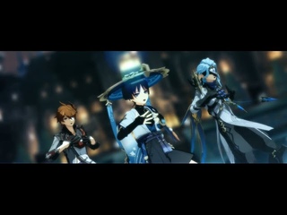 [MMD x Genshin Impact] - Everglow Pirate - Tartaglia Wanderer / Scaramouche Dottore -  DLs in desc