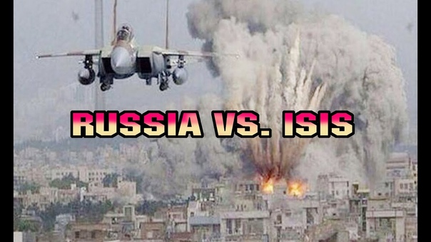 RUSSIA ATTACKING ISIS IN SYRIA, WITHOUT MERCY.