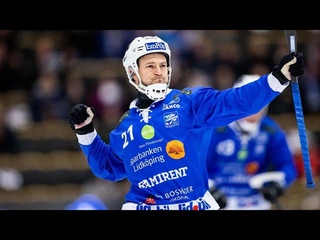 Penta-Trick Christoffer Edlund Viilla Lidköping Semifinalen-1 mot Bollnas GIF /Elitserien 2022-23/