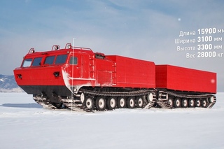 Снегоболотоход-амфибия ДТ-30П “Витязь“ от компании ГИРТЕК