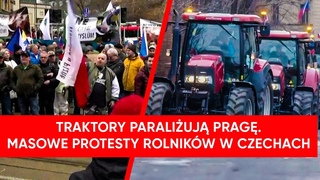 Czescy rolnicy s wciekli. Wyszli na ulice. Interweniowaa policja