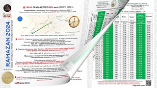 Ораза 2024 жыл. азастан облыс орталытары. / Oraza 2024 jyl. Akzhan Aldaniyazovna