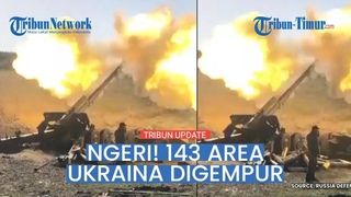 Ganasnya Serangan Rusia, 149 Area Ukraina Digempur 103 Artileri Artileri Hancur