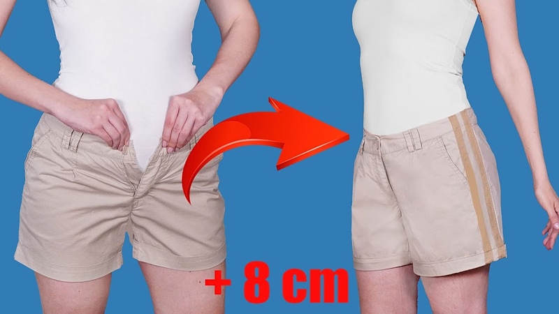 How to upsize your favourite shorts discreetly and simply sewing