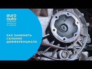 Как заменить сальник дифференциала. Мастер-класс от Евроавто.