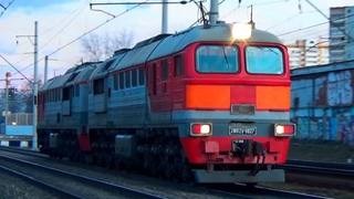 Тепловоз 2М62У-0027 дизельком надымил оператора!