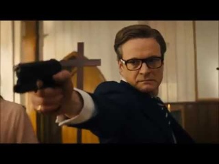 Cцена в церкви из фильма Kingsman: Секретная служба (2014)