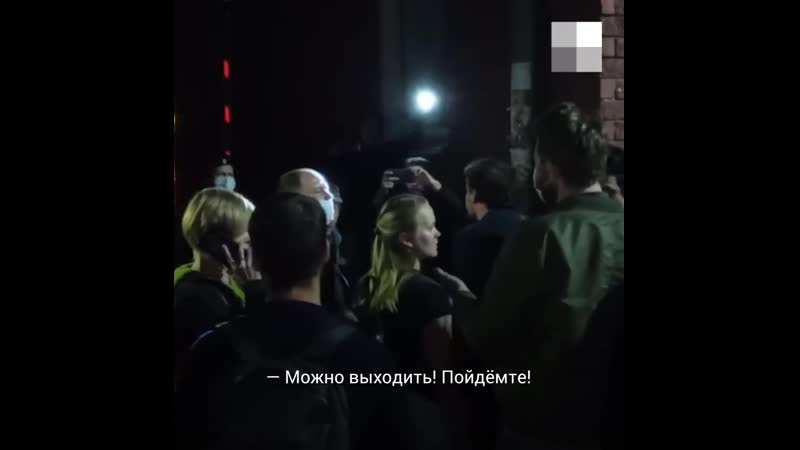 Полиция в гостях у макаронного