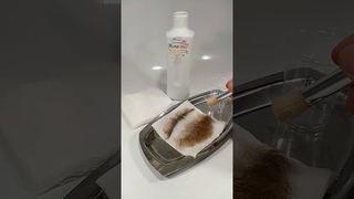 Как чистить постиж. How to clean wigs and beards.