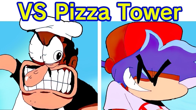 Friday Night Funkin VS Peppino FULL WEEK, Friday Night at the Pizza Tower ( FNF Mod,