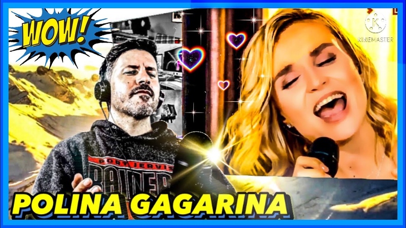 REACTION, Polina Gagarina Sky in the Eyes ( LIVE), Полина Гагарина Небо в глазах (